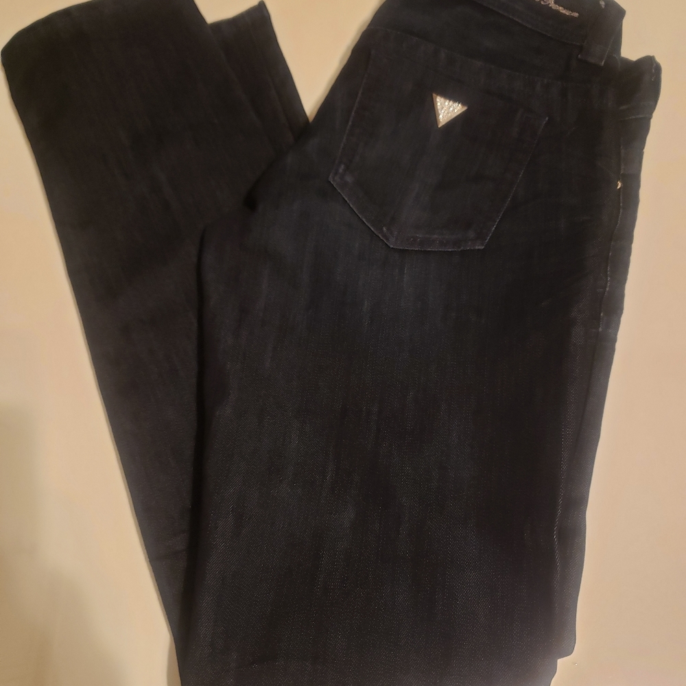 Guess skinny jeans dark wash never worn